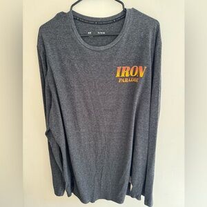 Under Armour Project Rock Iron Paradise Grey XL Long Sleeve